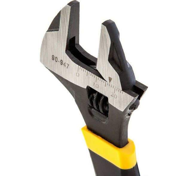 Stanley Maxsteel Γαλλικό Κλειδί Μήκους 150mm με ’νοιγμα Σιαγόνων έως 24mm και Αντιολισθητική Λαβή