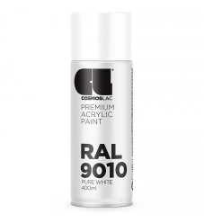 Σπρέι COSMOS LAC ΛΕΥΚΟ Matte N301-R9010 400ml