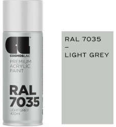Cosmos Lac Σπρέι Βαφής Ακρυλικό Light Grey 7035 400ml