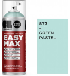 Cosmos Lac Σπρέι Βαφής Easy Max Ακρυλικό με Σατινέ Εφέ Pastel Green 400ml