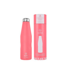 Estia Travel Flask Save the Aegean Ανακυκλώσιμο Μπουκάλι Θερμός Ανοξείδωτο BPA Free Fusion Coral 750