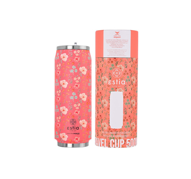 Estia Μπουκάλι Θερμός Bouquet Coral 500ml