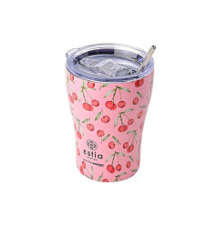 Estia Save the Aegean Ποτήρι Θερμός Cherry Rose 350ml