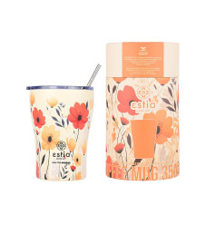 Estia Coffee Mug Save The Aegean Ανακυκλώσιμο Ποτήρι Θερμός Ανοξείδωτο BPA Free SUMMER REVERIE 350ml