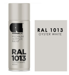 Cosmos Lac Σπρέι Βαφής Oyster white RAL1013 - N415 400ml