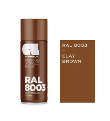 Cosmos Lac Σπρέι Βαφής Premium Acrylic Clay Brown RAL 8003 400ml