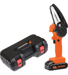 Krausmann Mini Αλυσοπρίονο Μπαταρίας 21V 0.775kg με Λάμα 8cm