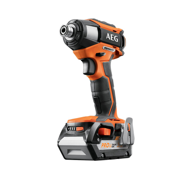 AEG Tools BSS 18CB3 LI-502C Παλμικό Κατσαβίδι Μπαταρίας 18V 2x5Ah