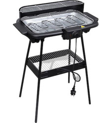Bormann BBQ1060 Ηλεκτρική Ψησταριά Σχάρας 2000W με Ρυθμιζόμενο Θερμοστάτη