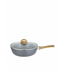 Σωτέζα με Καπάκι από Αλουμίνιο με Επίστρωση από Πέτρα 7.5x28cm