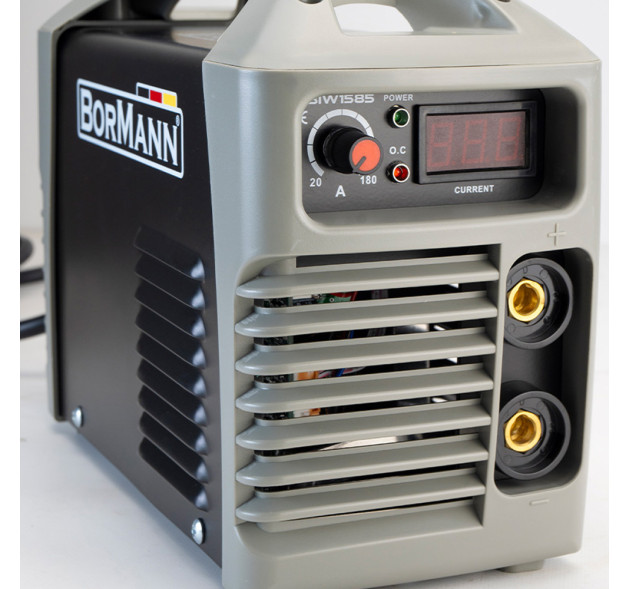 Bormann BIW1585 Ηλεκτροκόλληση Inverter 180A (max) Ηλεκτροδίου (MMA)