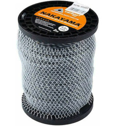 Nakayama Carbon3 Twist NC1005 Μεσινέζα Τρίγωνη Στριφτή Μήκους 80m και Πάχους 4mm