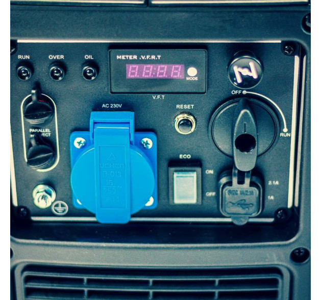 Bormann Pro BGB2000 Αθόρυβη Γεννήτρια Βαλιτσάκι Inverter Βενζίνης Τετράχρονη με Μέγιστη Ισχύ 2.6kVA