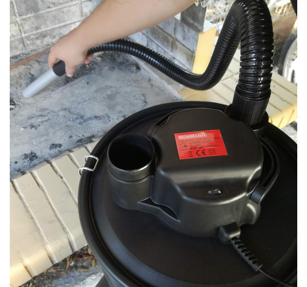 Bormann Elite BVC1010 Σκούπα Στάχτης 1400W με Κάδο 20lt