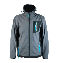 Bormann Napoli Softshell BPP7056 Μπουφάν Εργασίας Softshell με Κουκούλα σε Γκρι Χρώμα