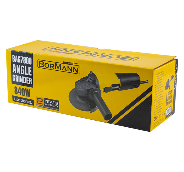 Bormann BAG7800 Τροχός 125mm Ρεύματος 840W