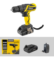 Bormann BCD2600 Κρουστικό Δραπανοκατσάβιδο Μπαταρίας 20V 2x1.5Ah