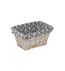 Καλάθι Ψωμιού από Bamboo σε Μπεζ Χρώμα 22x16x11cm
