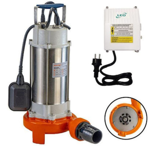 Nakayama PRO Αντλία Υποβρύχια Λυμάτων INOX με Κοπτήρα 1300W - 1,75Hp SP1315