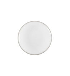 Estia Pearl Σαλατιέρα από Πορσελάνη Λευκή 23x23cm
