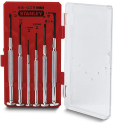Stanley Σετ 6 Κατσαβίδια Ακριβείας