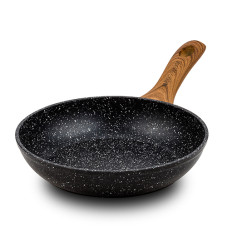 Nava Nature Τηγάνι από Αλουμίνιο με Επίστρωση από Πέτρα 26cm