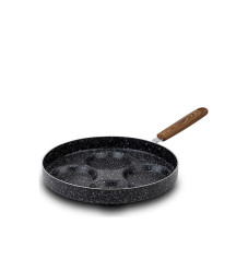 Nava Nature Pancake Τηγάνι από Αλουμίνιο με Επίστρωση από Πέτρα 26cm