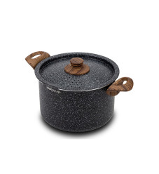 Nava Nature Βαθιά Κατσαρόλα από Αλουμίνιο 4.5lt / 22cm