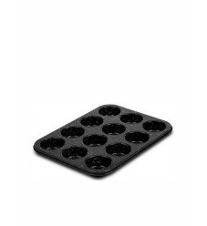 Nava Nature Φόρμα Ζαχαροπλαστικής για Cupcakes/Muffins από Αλουμίνιο 12 Θέσεων 35x26.5x3.5εκ.