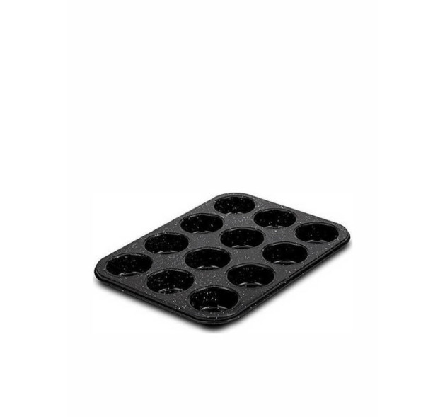 Nava Nature Φόρμα Ζαχαροπλαστικής για Cupcakes/Muffins από Αλουμίνιο 12 Θέσεων 35x26.5x3.5εκ.