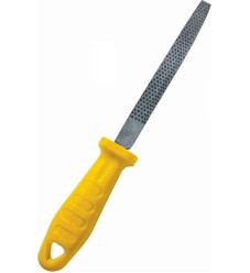 F.F. Group Ράσπα 260mm/10in Ημιστρόγγυλη με Λαβή