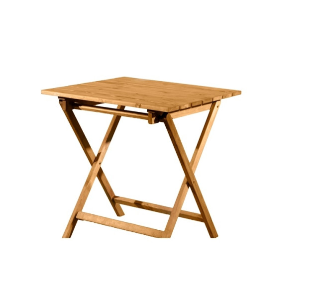 ΤΡΑΠΕΖΙ ΠΤΥΣΣΟΜΕΝΟ 70X70CM ΧΡΩΜΑ ΜΕΛΙ