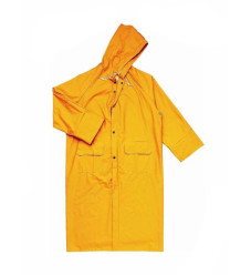 F.F. Group Αδιάβροχη Καμπαρντίνα Κίτρινη XL