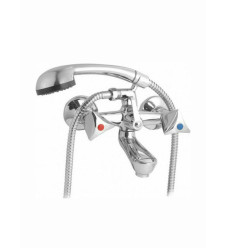 Viospiral Galaxy 19-5130 Μπαταρία Μπανιέρας Πλήρες Σετ Ασημί