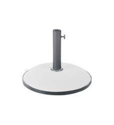 Pakketo Zicko Βάση Ομπρέλας από Τσιμέντο Λευκό 50x50x14.5cm 35kg