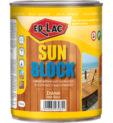 ER-LAC Sun Block Γυαλιστερό Βερνίκι Επιφάνειας ’χρωμο 2.5ml