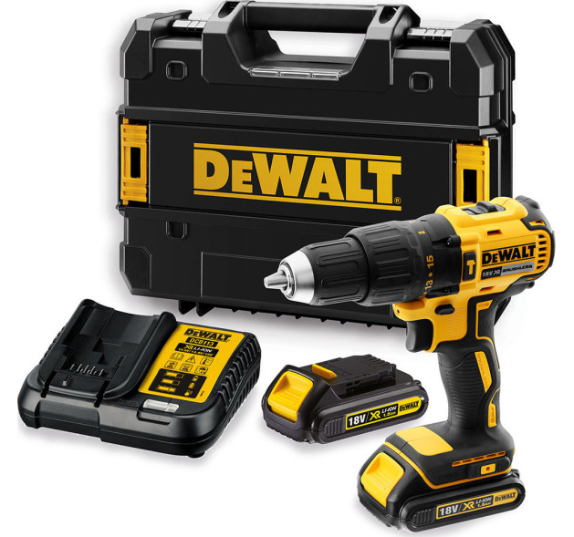 Dewalt DCD778S2T Κρουστικό Δραπανοκατσάβιδο Μπαταρίας 18V 2x1.5Ah
