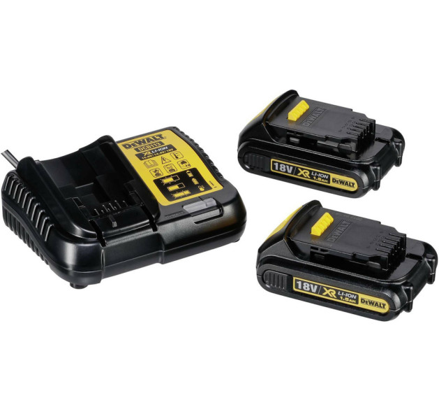 Dewalt DCD778S2T Κρουστικό Δραπανοκατσάβιδο Μπαταρίας 18V 2x1.5Ah