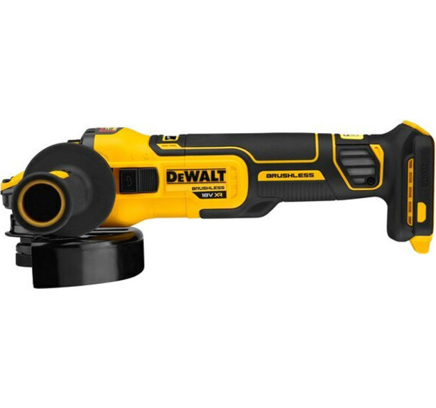 Dewalt Cordless Angle Grinder Τροχός 125mm Μπαταρίας Solo DCG409NT-