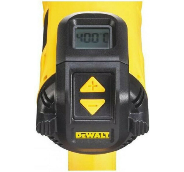 Dewalt D26414 Πιστόλι Θερμού Αέρα 2000W με Ρύθμιση Θερμοκρασίας εως και 600°C