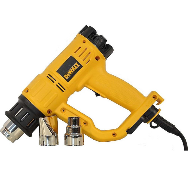 Dewalt D26414 Πιστόλι Θερμού Αέρα 2000W με Ρύθμιση Θερμοκρασίας εως και 600°C