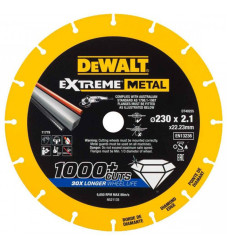 Dewalt Δίσκος Κοπής Inox Διαμαντέ Extreme 230mm DT40255