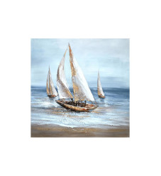 Pakketo Sailer Πίνακας σε Καμβά 100x100cm