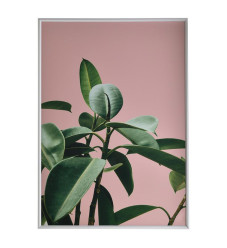 Inart Φυτό Κάδρο Ξύλινο 50x70cm