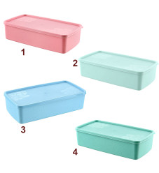 Φαγητοδοχείο Κατάψυξης Ορθογώνιο 1800ml 14x26x6.5cm 4 Χρώματα