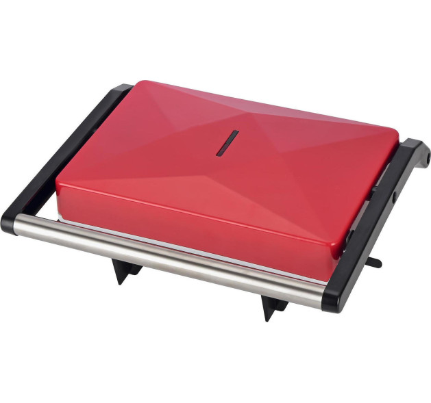Τοστιέρα για 2 Τοστ 850W Κόκκινη