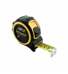 F.F. Group Μετροταινία Power Lock με Αυτόματη Επαναφορά 25mm x 10m