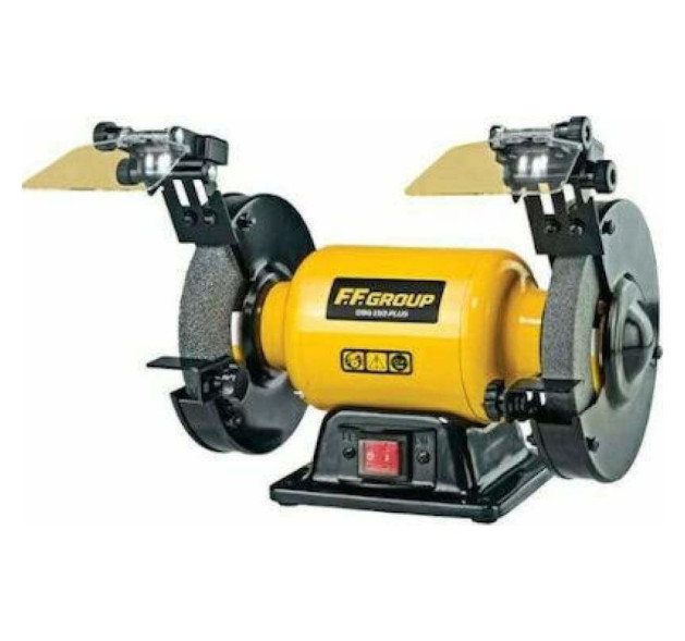 F.F. Group Δίδυμος Τροχός 400W DBG 150 PLUS με Ισχύ 400Watt