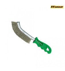 F.F. Group 46626 Συρματόβουρτσα INOX Χειρός Κυρτή