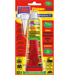Turbo Fix Σφραγιστική Σιλικόνη Διάφανη 80ml